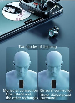 RAQTA Bluetooth Earphones with Mic – Sports Wireless Earbuds with Touch Control, Waterproof Design, High-Quality Sound, Ideal for Workout, Travel & Daily Use  - Image 4