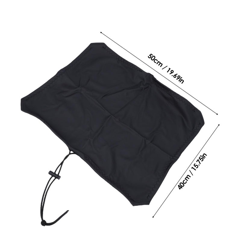 Elastic Cargo Net Helmet Cover Luggage Rain Protector 40x50cm with 6 Hooks - Image 4