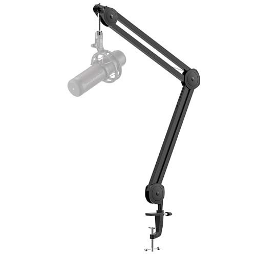 InnoGear Boom Arm Microphone Stand Max Load 44 Lbs Desk Mic Arm Stand for Blue Yeti HyperX QuadCast S SoloCast Shure SM7B AT2020 Fifine AM8 Razer Seiren Mini - Image 1