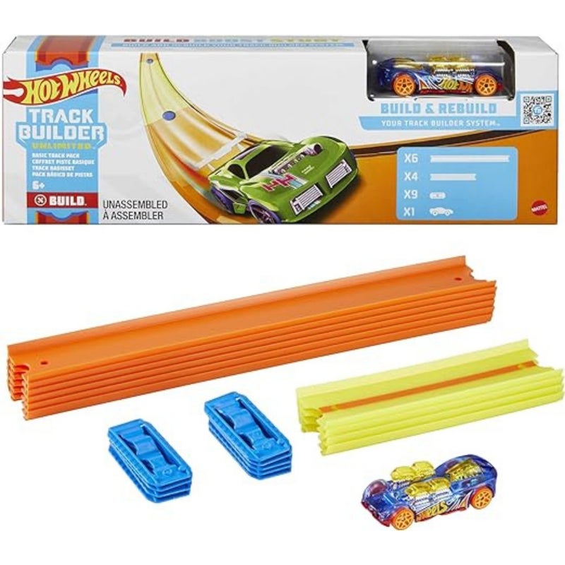 Hot Wheels Track Builder Unlimited Basic Track Pack - Image 1
