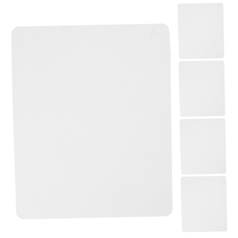 Sublimation Mouse Pad 5pcs Gaming Mouse Pad Smooth Surface Non-Skid Bottom Desk Accessory Comfortable For Work Gaming Study - Image 2