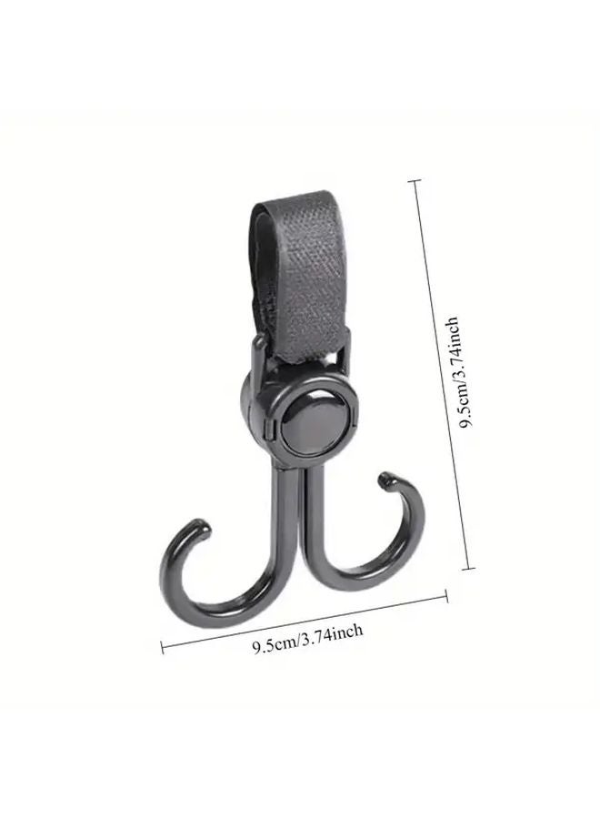 خطاف دراجة نارية دوّار حامل جدارى لتخزين الخوذات والمعدات - Image 3