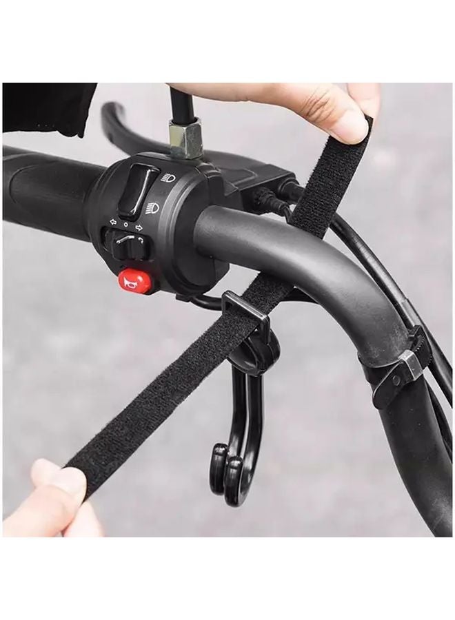 خطاف دراجة نارية دوّار حامل جدارى لتخزين الخوذات والمعدات - Image 5