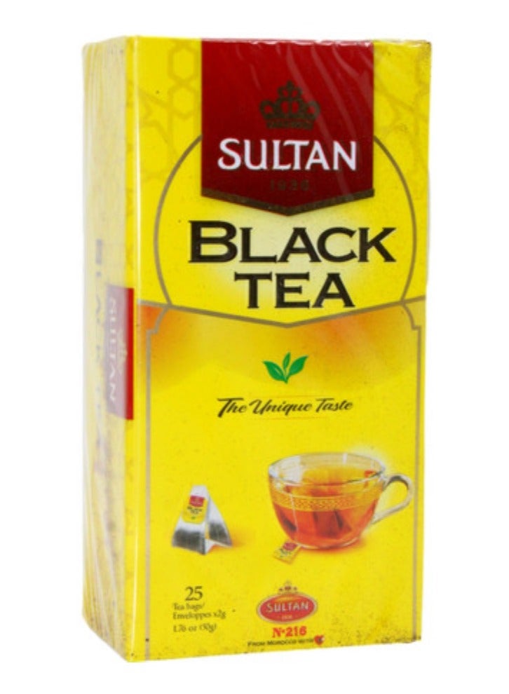 سلطان شاي أسود 25 كيس شاي - Image 2