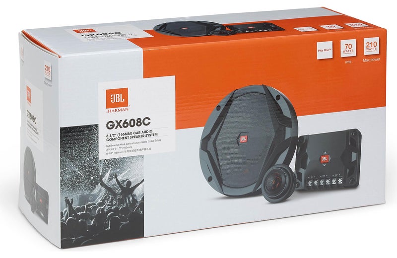 JBL GX608C 210 Watt 6-1/2" 2-Way GX Series Complete Component System - Image 2