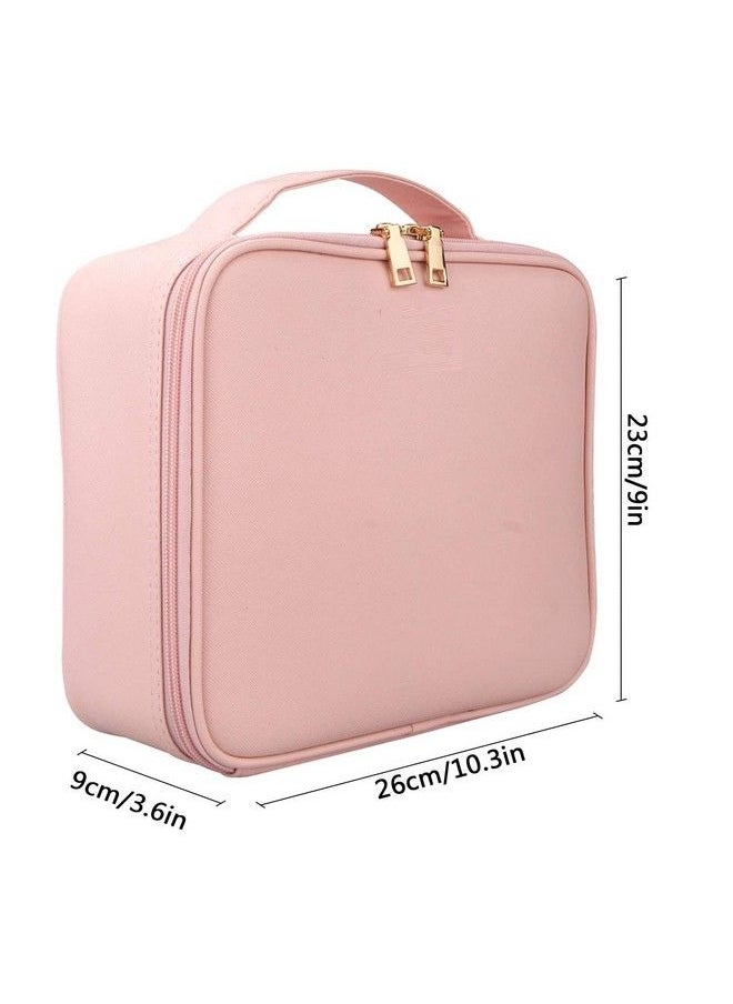 GOCART WITH G LOGO - Gocart Portable Nylon Large Capacity Cosmetic Storage Bag (Pink) - Image 1