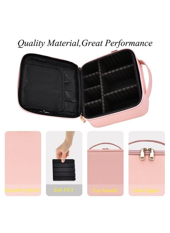 GOCART WITH G LOGO - Gocart Portable Nylon Large Capacity Cosmetic Storage Bag (Pink) - Image 1