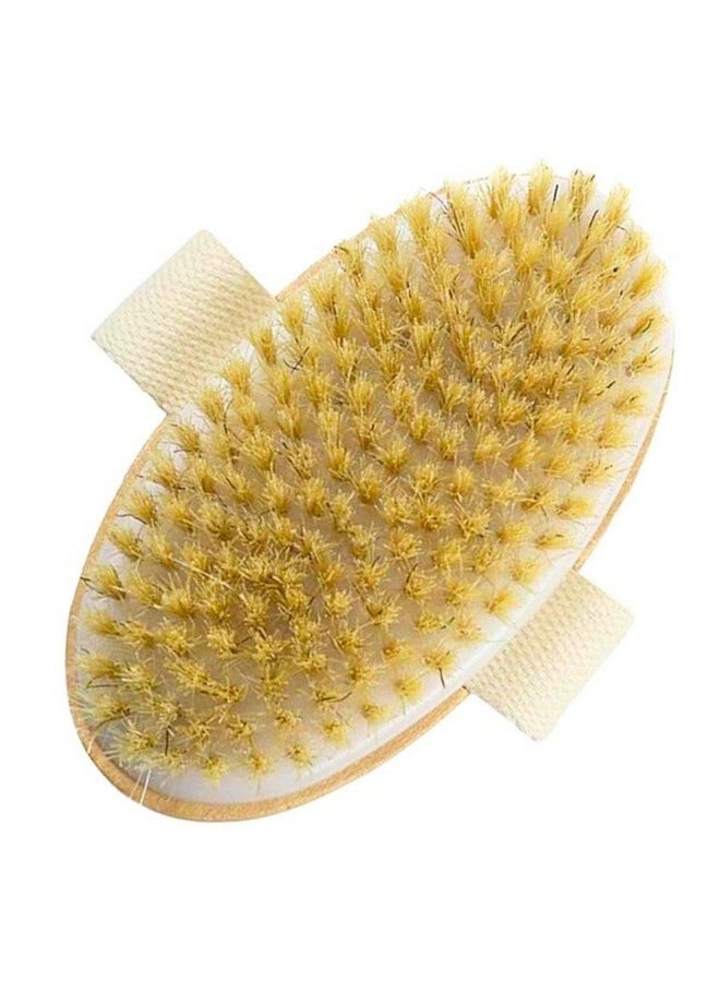 Allure Wooden Body Brush with Natural Bristles - BB03 bathing brush - Image 1