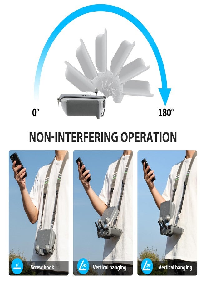 STARTRC Mini 4 Pro Mini 3 Sun Hood+Lanyard for DJI RC 2 and RC Controller,Upgraded 3-in-1 Sunshade Screen Protector for DJI Mini 4 Pro/Mini 3/Neo/Mini 3 Pro/Air 3/Mavic 3 Pro Accessories - Image 5