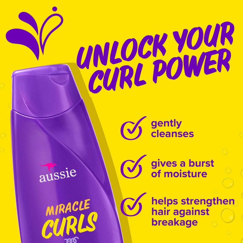 Aussie Shampoo Miracle Curls, 12.1 Ounce - Image 3