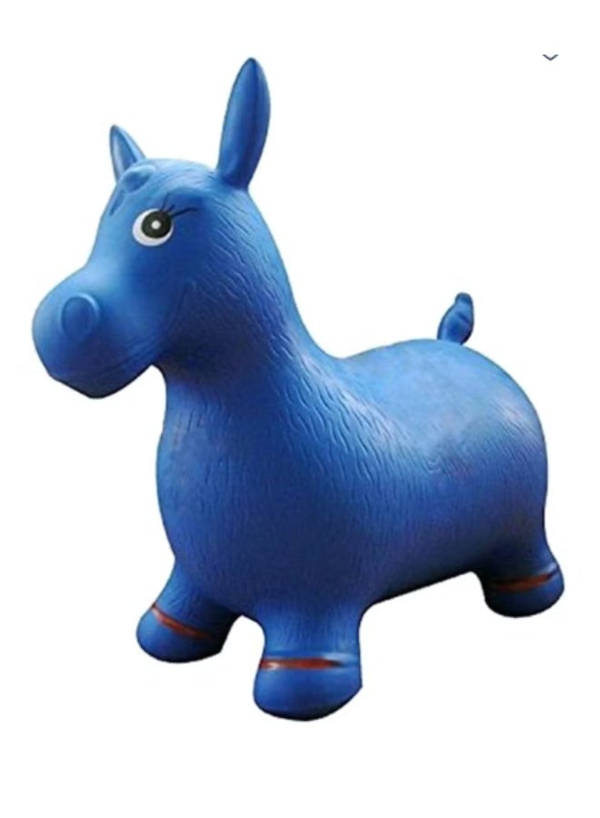 لعبه حمار نطاط للأطفال قابل للنفخ | لعبة قفز مطاطية آمنة لتقوية التوازن وتنمية المهارات الحركية - Image 1