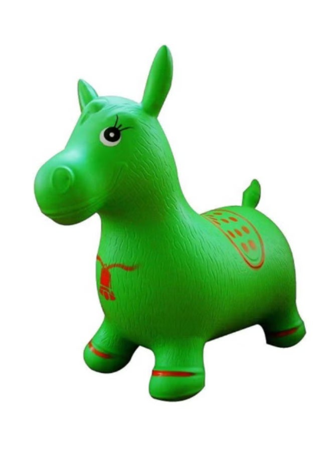 لعبه حمار نطاط للأطفال قابل للنفخ | لعبة قفز مطاطية آمنة لتقوية التوازن وتنمية المهارات الحركية - Image 4