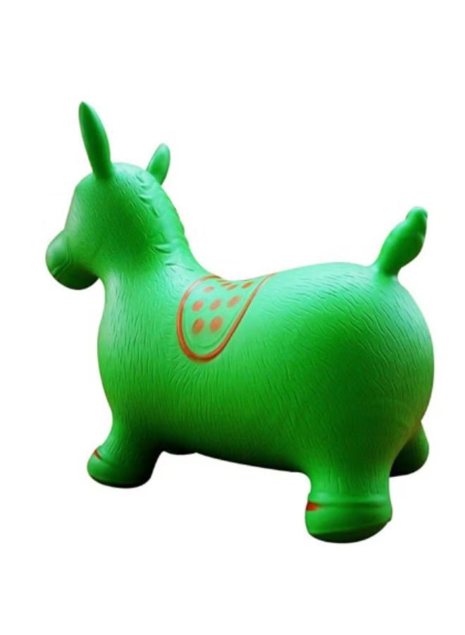 لعبه حمار نطاط للأطفال قابل للنفخ | لعبة قفز مطاطية آمنة لتقوية التوازن وتنمية المهارات الحركية - Image 3