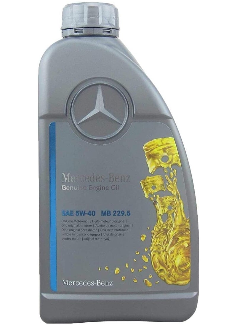 Mercedes-Benz 5W40 Fully Synthetic Genuine Engine Oil 1Ltr 