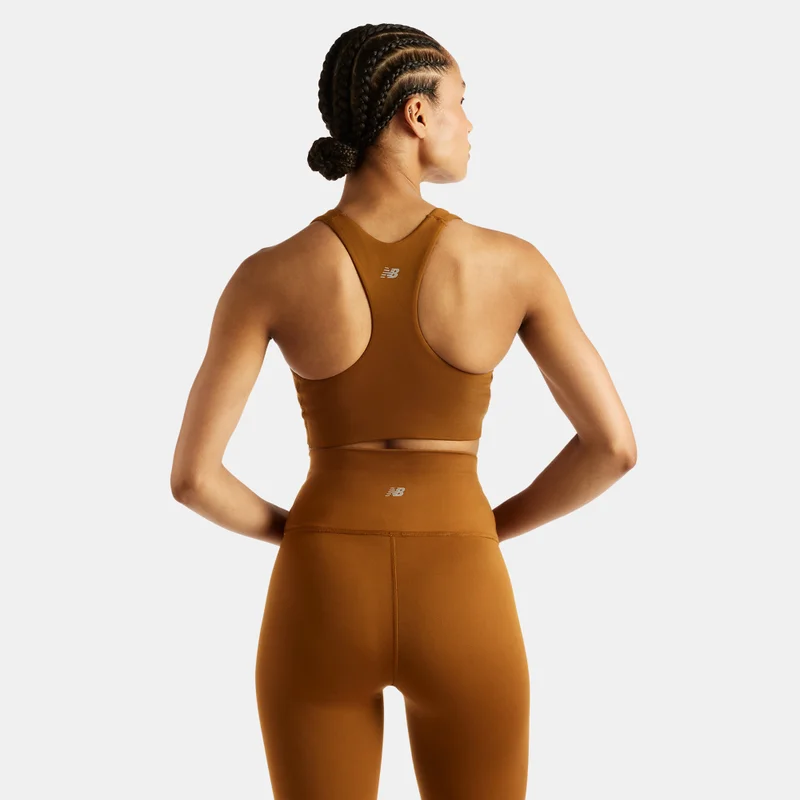 New Balance Brown Women's Define Train Medium-Support Training Sports Bra for Women | Best Price UAE