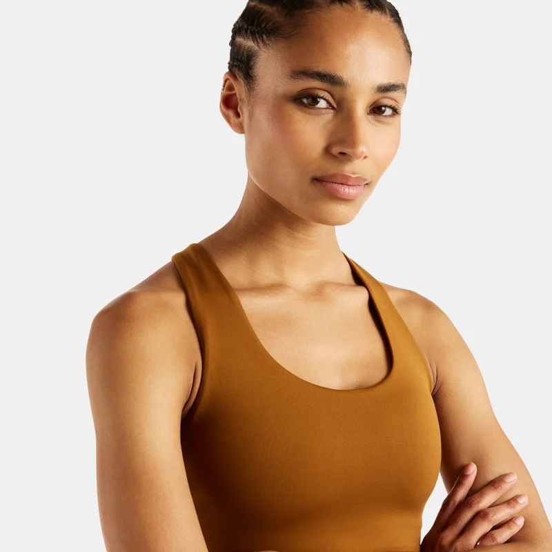 New Balance Brown Women's Define Train Medium-Support Training Sports Bra for Women | Best Price UAE