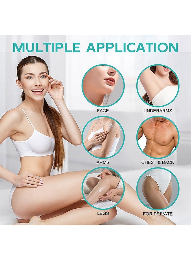 SUMAX Double Sides Wax Strips for Hair Removal - 30 Wax Strips and 4 Calming Oil Wipes Waxing Kit for Face Legs Arms Underarm Body Wax Strips Hair Removal For Men & Women At Home - Image 5