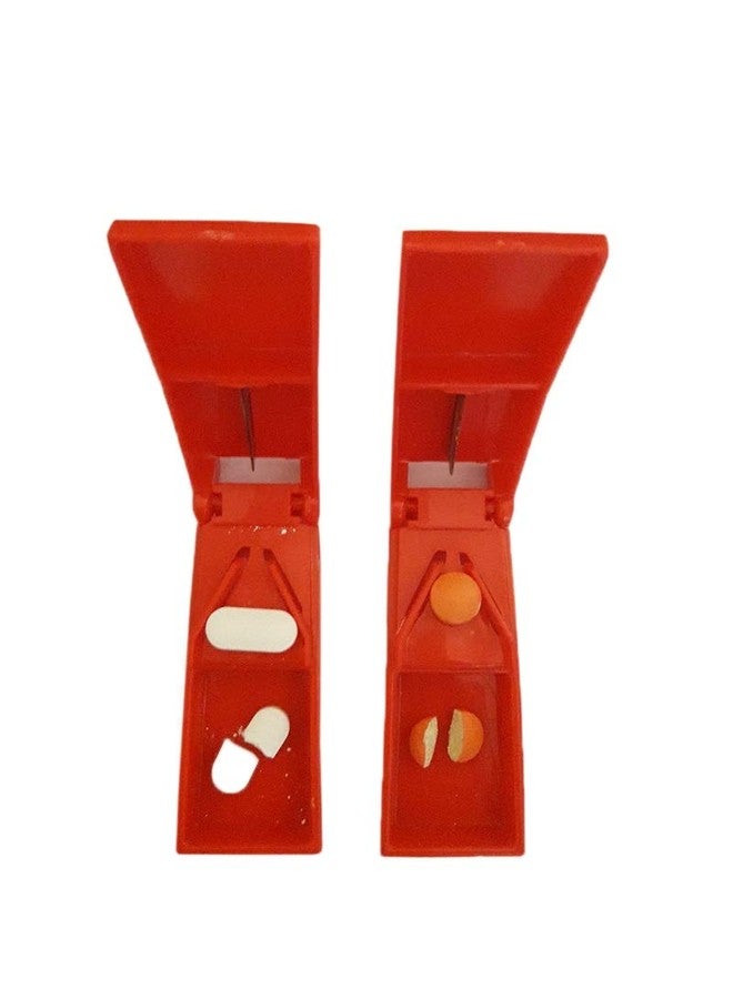FLOVEIN TABLET CUTTER (pack of 2) (RED) - Image 3