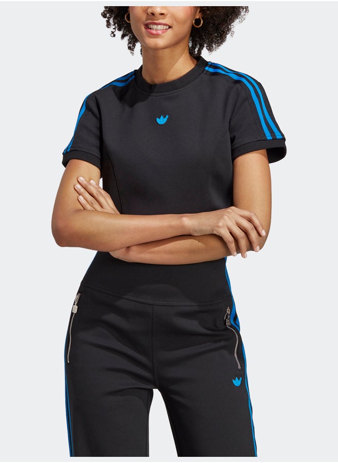 adidas Originals - Blue Version Crop T-Shirt - Image 1