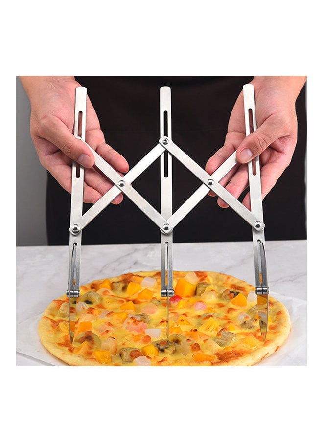 NIBEMINENT Expandable Pastry Cutter Silver 30.00 x 5.50 10.00cm  - Image 2