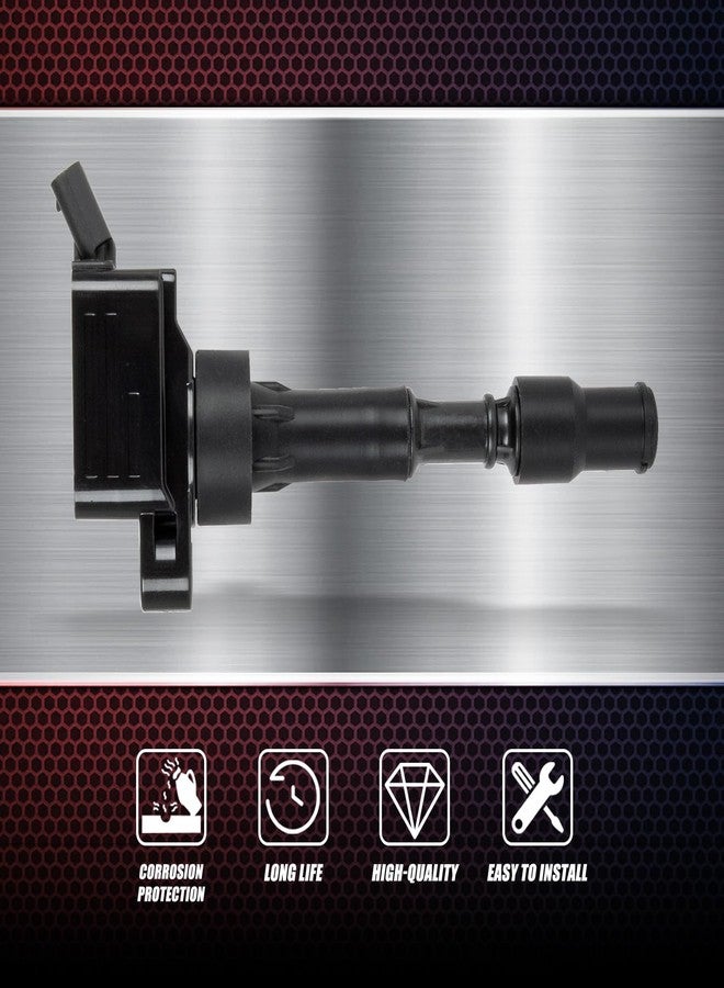 RANSOTO Ignition Coil And Iridium Spark Plug Set Compatible With 2016-2021 Hyundai Elantra Kona Sonata Veloster Kia Forte Optima Soul 2.0L,Replaces UF816 93175 - Image 4