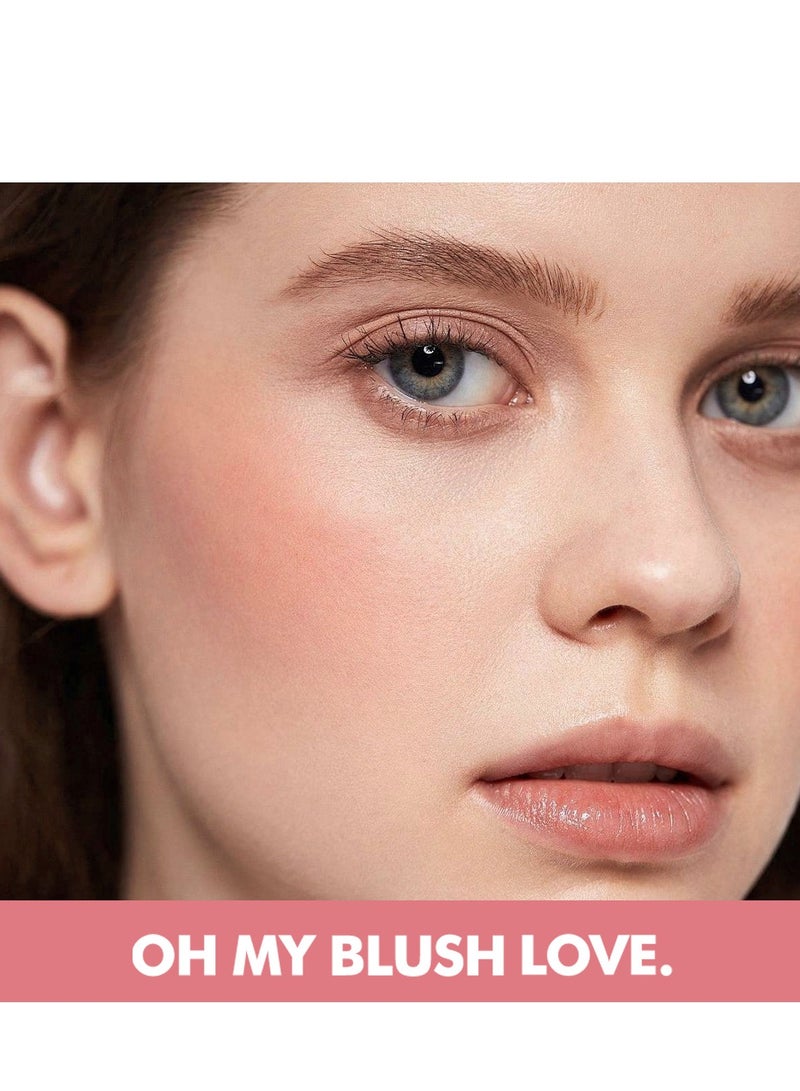 أوليبولا مكياج أحمر الخدود طويل الأمد، أحمر خدود سائل كريمي مقاوم للماء، أحمر خدود طبيعي غير لامع مع نفخة، أحمر خدود أحمر خدود قابل للمزج والقابل للبناء، ملمس ناعم وخفيف الوزن وعالي الصبغة - Image 3