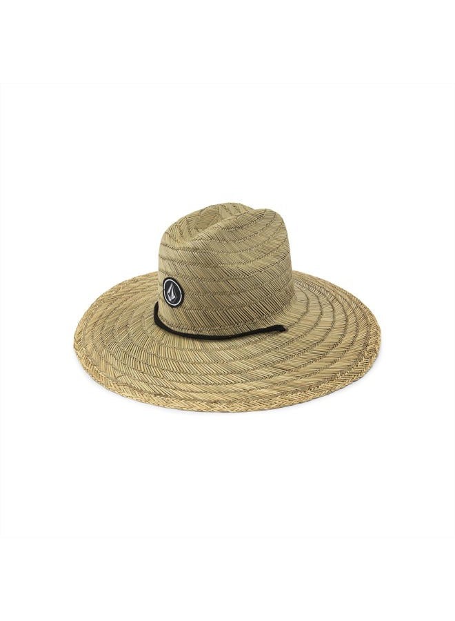 Volcom Men's Quarter Straw Hat, Natural, L - Image 1
