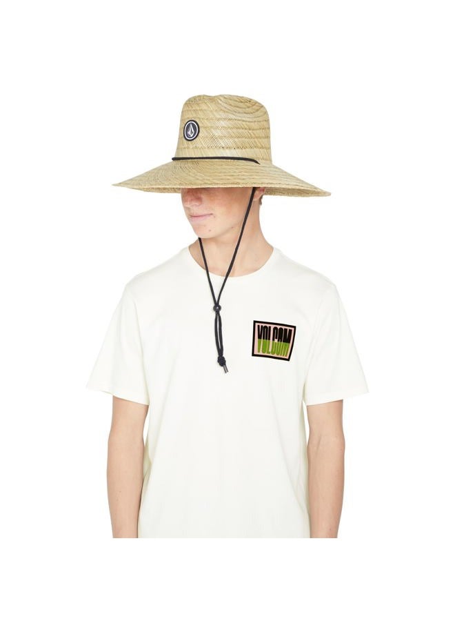 Volcom Men's Quarter Straw Hat, Natural, L - Image 3