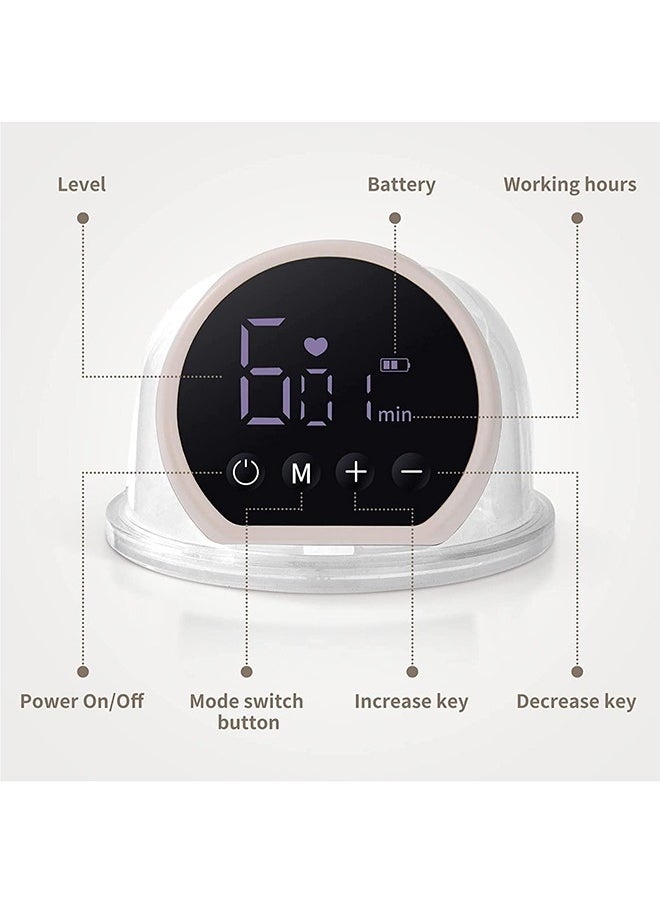 Gonice - Rechargeable Electric Wearable Breast Pump With 3 Modes 9 Levels,Memory Function, Massage Mode - Image 1