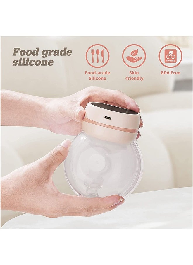 Gonice - Rechargeable Electric Wearable Breast Pump With 3 Modes 9 Levels,Memory Function, Massage Mode - Image 1