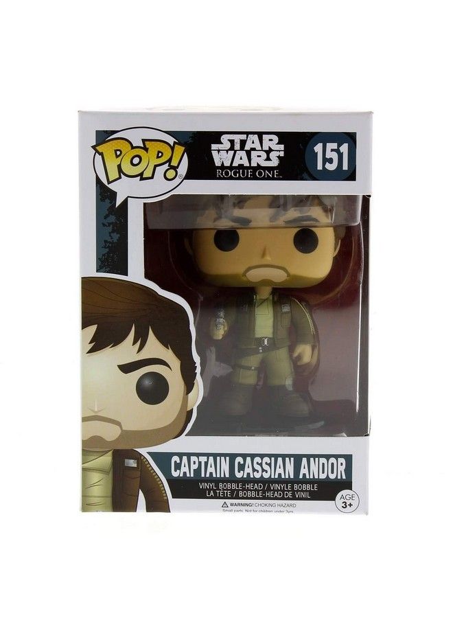 Funko Pop! 10451 "Star Wars Rogue One Captain Cassian Andor Bobble Toy - Image 3