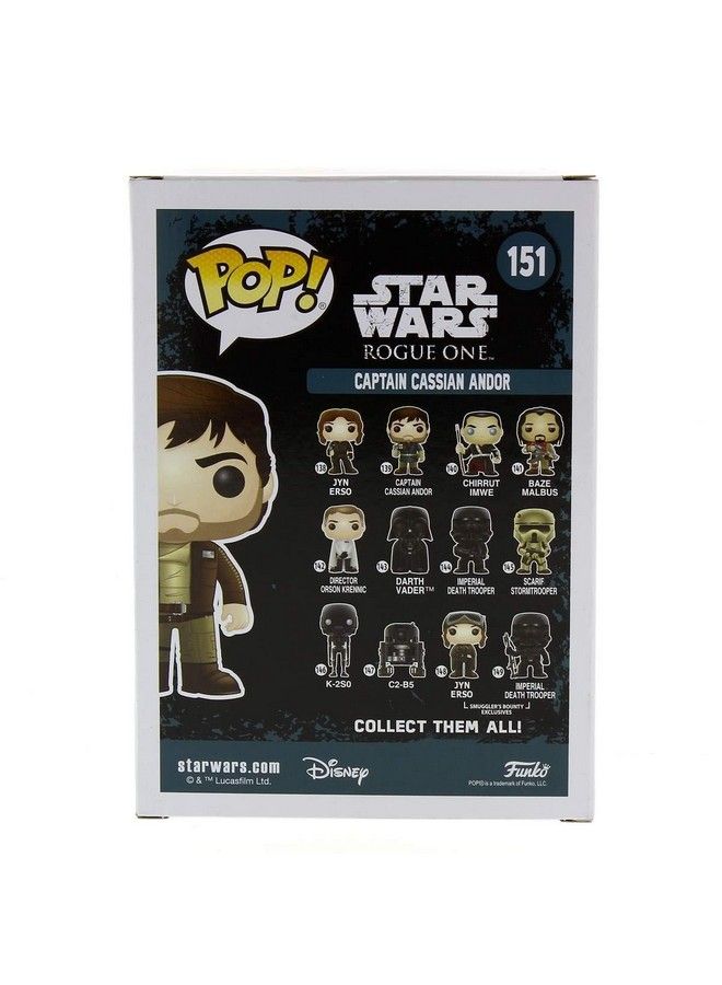 Funko Pop! 10451 "Star Wars Rogue One Captain Cassian Andor Bobble Toy - Image 4