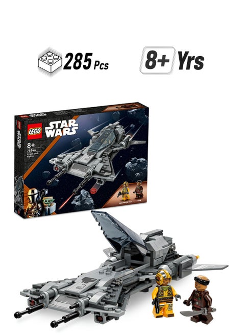 Star Wars Pirate Snub Fighter 75346 Building Toy Set; Buildable Starfighter Playset Featuring Pirate Pilot And Vane Characters; Fun Gift Idea For Kids Aged 8 And Over (285 Pieces)