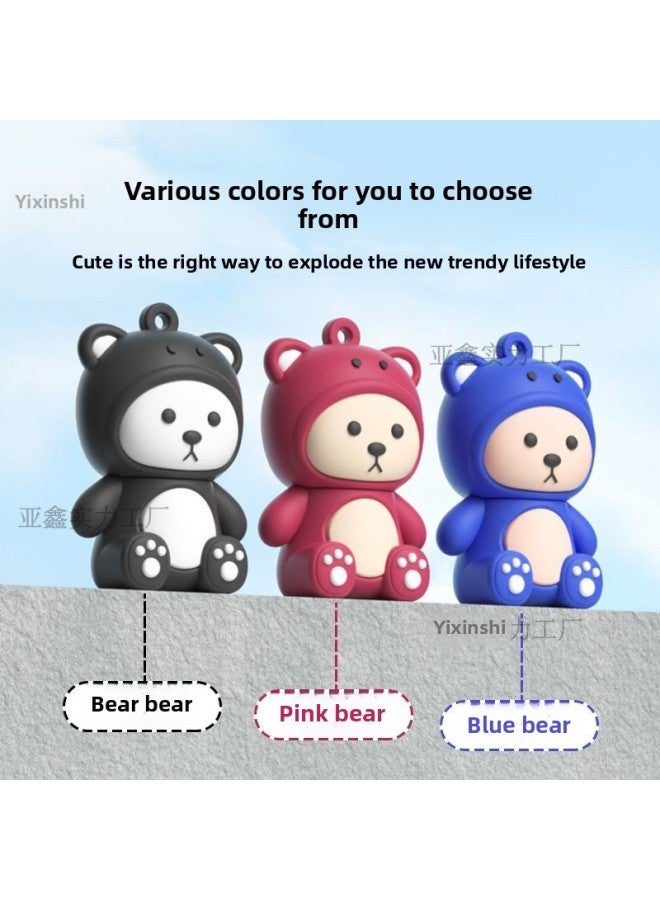 U Disk Cute Cartoon Tremolo Mobile Phone Computer Dual-use 32G64G128G Office Student Car-Capacity:Bear Bear [free Pendant + Typec Adapter]-Interface:64G  - Image 3
