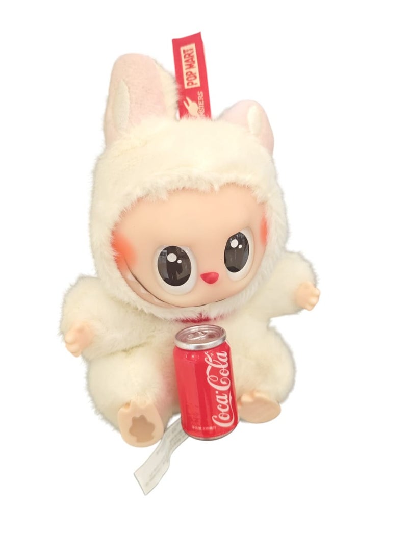 Plush Plush Doll, ectible Figure Keychain, Creative Gift Doll with coca cola can  - Image 2