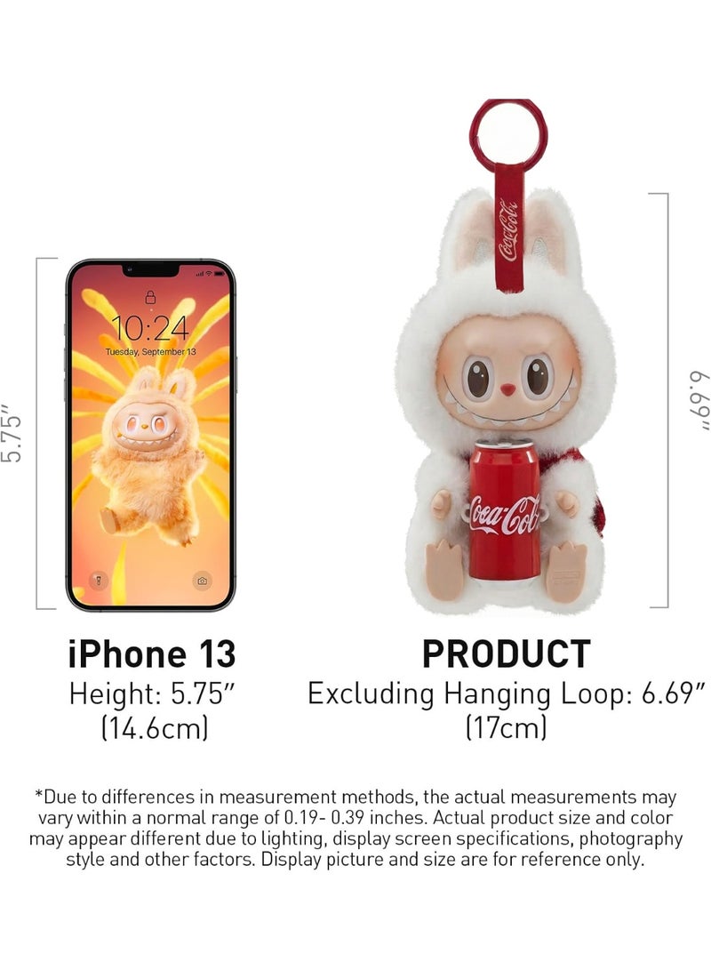 Plush Doll Labubu The Monsters x Coca Colaa Series Plush Doll – Vinyl Face Action Figure Blind Box Toy | 16cm Fluffy Stuffed Animal Keychain Pendant | Kawaii Collectible Decor & Birthday Gift for Kids & Adults | Random Design - Image 4