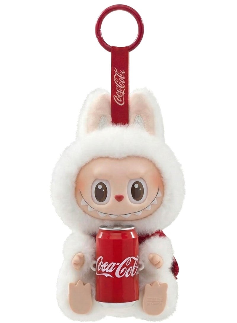 Plush Doll Labubu The Monsters x Coca Colaa Series Plush Doll – Vinyl Face Action Figure Blind Box Toy | 16cm Fluffy Stuffed Animal Keychain Pendant | Kawaii Collectible Decor & Birthday Gift for Kids & Adults | Random Design - Image 1