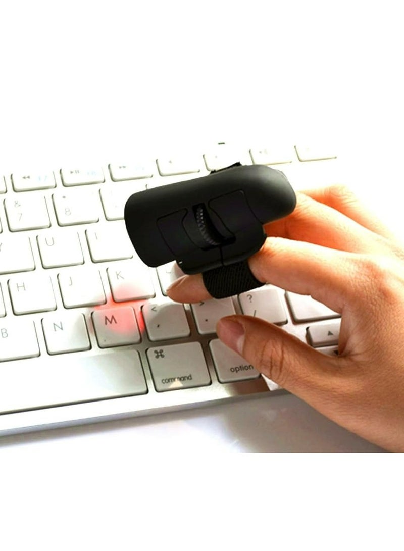 High Speed Mini 2.4GHz USB Wireless Lazy Finger Rings Optical Mouse 1600Dpi for PC Laptop Desktop - Image 3