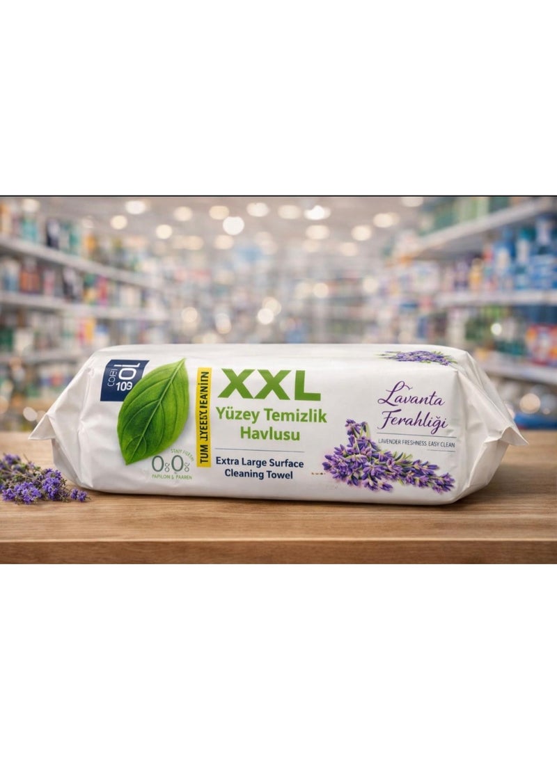 papilion XXL Multi-Surface Cleaning Wipes – Extra Large Cleaning Towels for Kitchen, Bathroom, Car & Home - Image 2