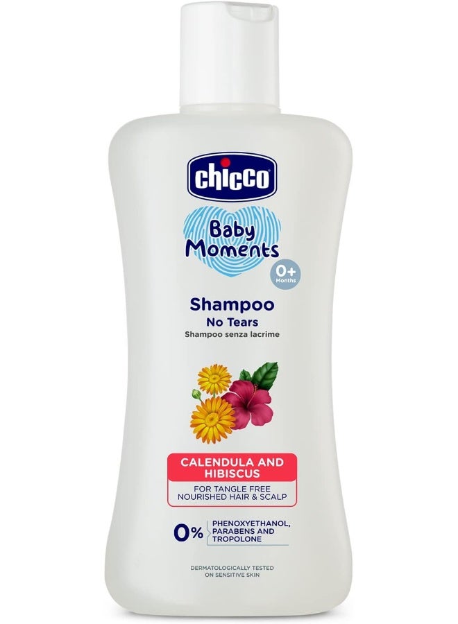 شيكو شامبو بيبي مومنتس من شيكو للأطفال بالآذريون والكركديه، 100 مل - Image 1