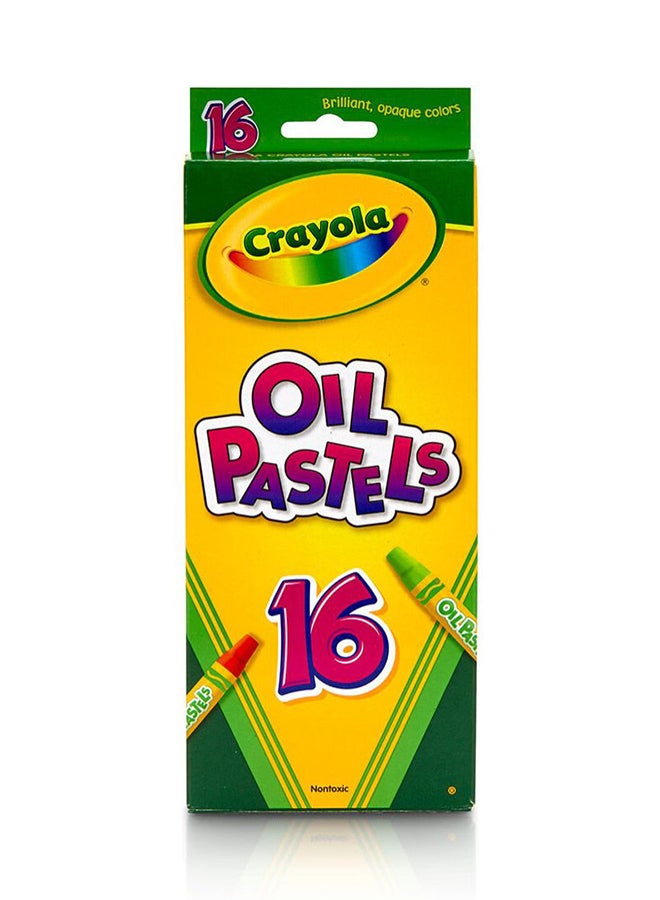 Crayola ألوان زيتية، 16 قطعة - Image 2