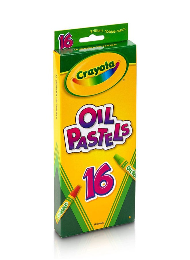 Crayola ألوان زيتية، 16 قطعة - Image 1