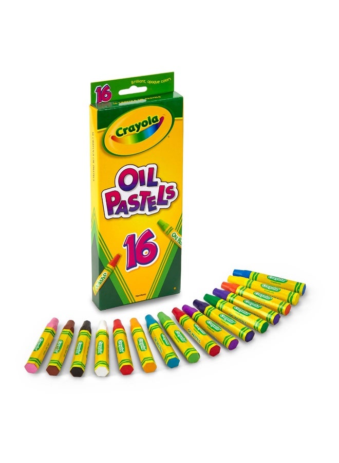 Crayola ألوان زيتية، 16 قطعة - Image 1
