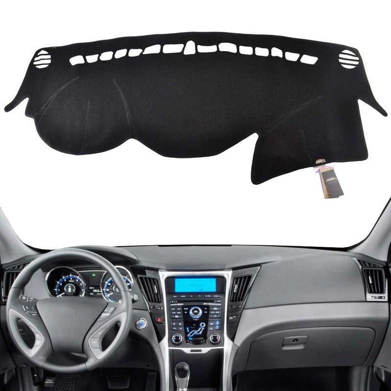 XUKEY Dashboard Dash Board Cover Mat Carpet for Hyundai Sonata 2011 2012 2013 2014 Car Accessories Sunshade Glare UV Rays Protector