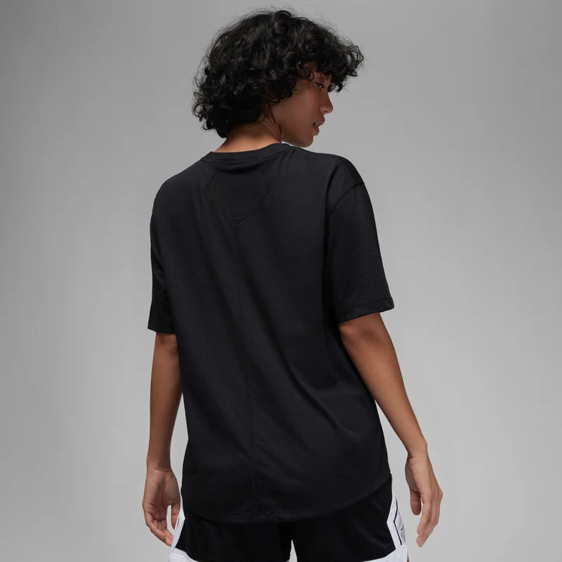 Jordan Black Women's Sport Diamond Dri-FIT Basketball T-Shirt for Women | Best Price UAE
