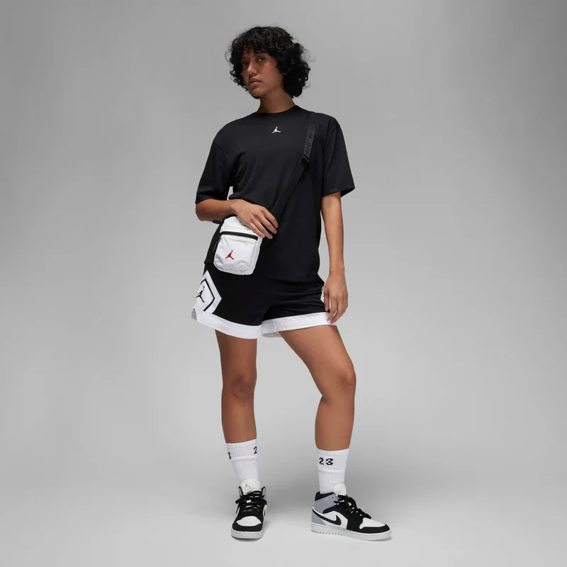 Jordan Black Women's Sport Diamond Dri-FIT Basketball T-Shirt for Women | Best Price UAE