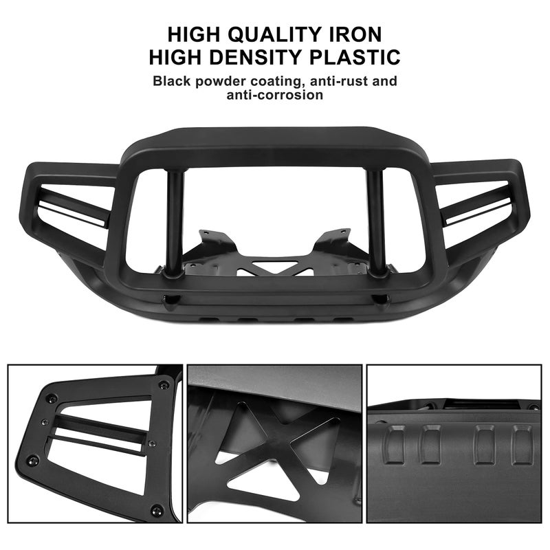 SAUTVS Front Bumper Guard Kit for Can-Am Ryker, Front Profile Bumper Guard Protector for Can Am Ryker 600 900 Sport & Rally Edition All Models Accessories; Replace #219401108 - Image 3