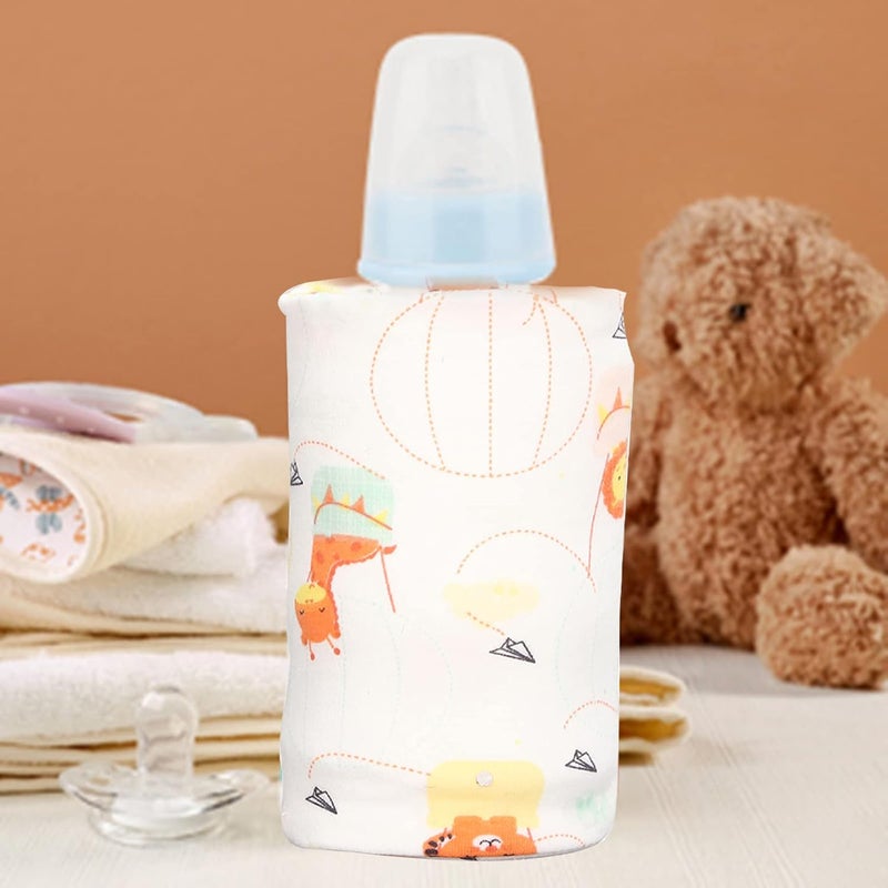comfrt Portable Bottle Warmer, USB Baby Bottle Warmer Keeper for Car Tavel(Lion) - Image 5