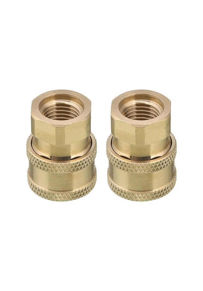 AQ AQSON AQSON Brass Pressure Washer Coupler - 2 Pack - Image 3