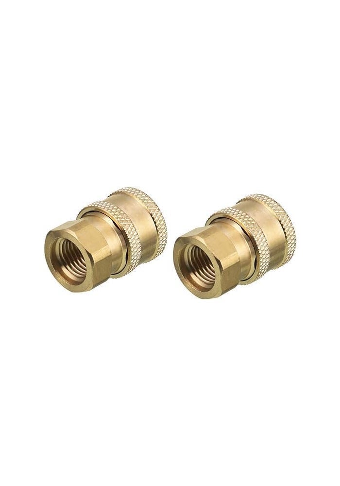 AQ AQSON AQSON Brass Pressure Washer Coupler - 2 Pack - Image 4